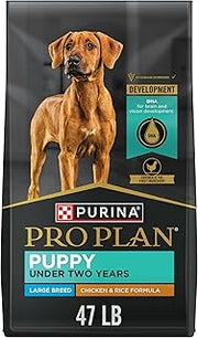 Purina Pro Plan Large Breed Dry Puppy Food, Chicken and Rice Formula - 47 lb. Bag