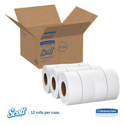 Professional Scott 100% Recycled Fiber JRT Jr. Bathroom Tissue by Kimberly-Clark – JRT Jr. Roll, Paper, White, Model KCC 67805