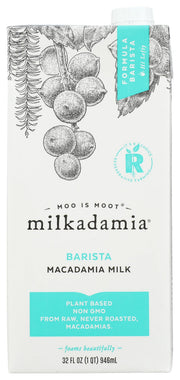 Macadamia Milk Latte Da, 32 Fl Oz by Milkadamia – 32 Fl Oz (Pack of 1), Model 0858045004442