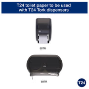 Tork Advanced Toilet Paper Roll – 80 rolls x 500 sheets, 2461200