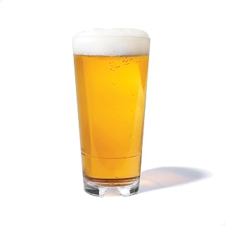 TOSSWARE RESERVE 20oz Stacking Cooler, SET OF 24, Premium Quality, Tritan Dishwasher Safe & Heat Resistant Unbreakable Plastic Beer Glasses, Clear