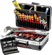 KNIPEX 00 21 HK S Plumbing Tool Case, Multi-Colour, Set of 52 Pieces