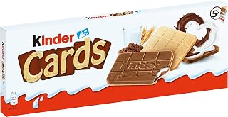 Kinder Cards, Chocolate Snack Bars, 2 Packs, 128g Each