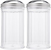 American Metalcraft SAN300 12 oz Plastic Shaker Jar Only (No Top) (Pack of 2)