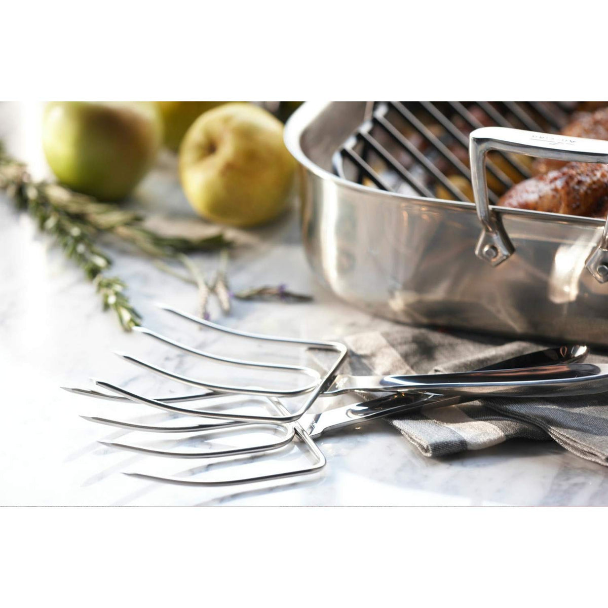 All-Clad Stainless Steel Turkey Forks 2 Piece Set