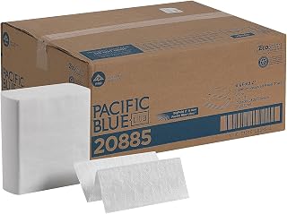 Pacific Blue Ultra Z-Fold Multifold Paper Towels, 1-Ply, 260 Sheets/Pack, 10 Packs/Carton (20885)