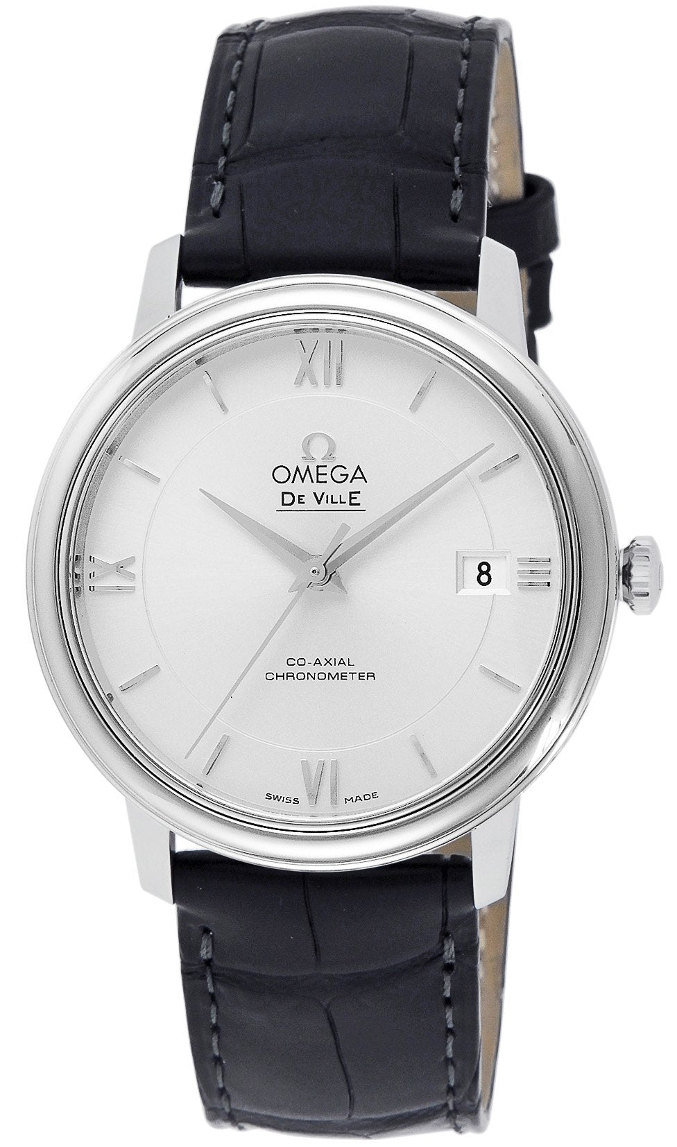 DeVille Stainless Steel Automatic Men's Watch by Omega – Model 424.13.40.20.02.001