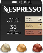 Nespresso Vertuo, Barista Flavored Pack, Medium Roast, 30-Count Coffee Pods
