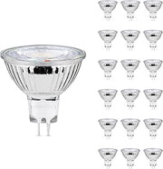 Feit Electric MR16 LED Reflector Light Bulb, 50W Equivalent, Dimmable, GU5.3 Base, 90+ CRI, 500 Lumen, Adjustable Color Track Lighting, 25,000-Hour Lifespan, BPEXN/3CCTCA/3/6, 18-Pack