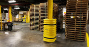 Eagle For 8" Column / 42" tall / Yellow Cones