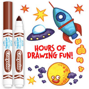 Crayola Brown / 12 Count (Pack of 1) / Washable Coloring Pens & Markers