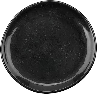 G.E.T. 7" Black Stardust Coupe Cosmo Melamine Plate (Set of 12)