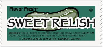 Diamond Crystal 76019 Flavor Fresh Relish Packets.317oz Packet, 200/Carton