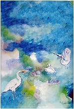 GT1047 Three Egrets Guest Towel