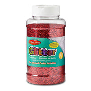 Creative Arts™ Glitter by Charles Leonard – Plastic, Red, Pack of 3, Model CHL41130-3