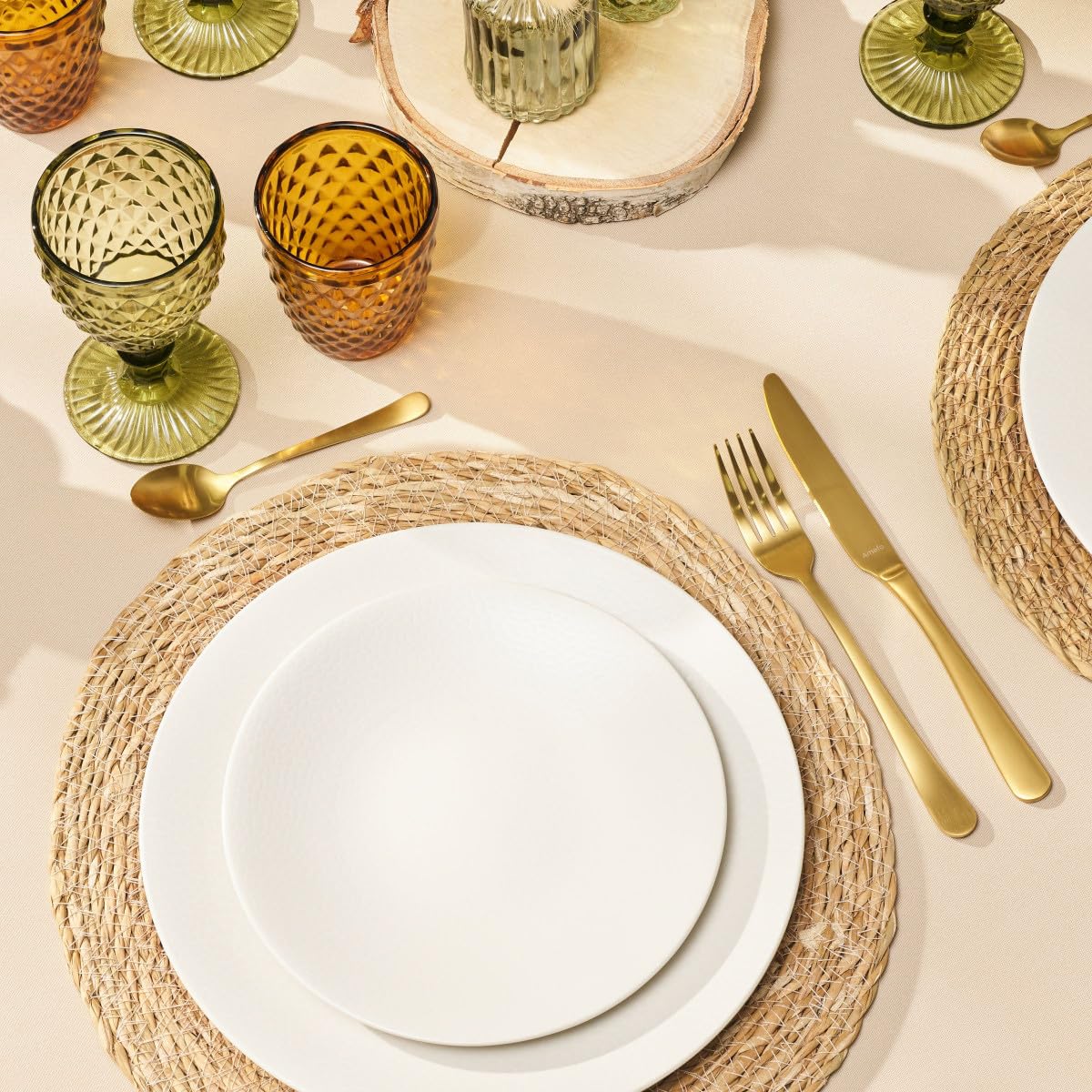 Amefa Table spoon x12 / Gold / 1 Serving Sets