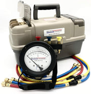 Backflow Test Kit by Bac-Flo Unlimited, Inc. – 18.5 x 9 x 9.75 inches, Brass, Model BAC-FLO-3