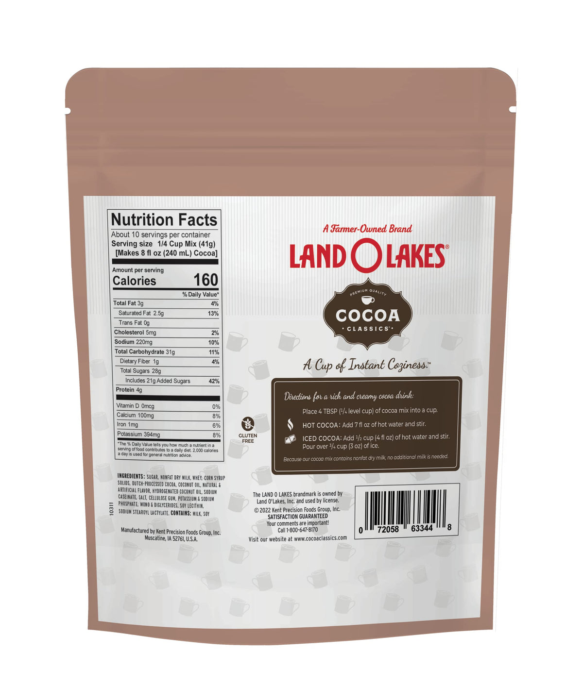 Land O Lakes S'more / 14.8 Ounce (Pack of 1) / Brown Cocoa