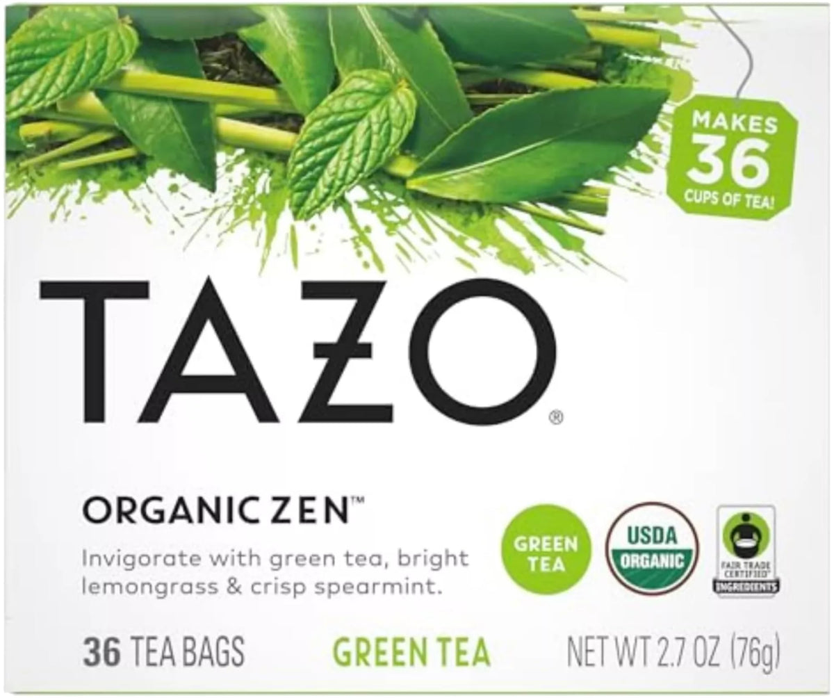 Tea Bags by TAZO – 36 Count, Green, Model 68814413