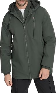 Champion Men's Mid-length Soft Shell Performance Jacket With Sherpa Lining