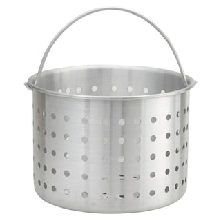 40 qt Aluminum Steamer Basket by Winco – 40 quarts, 37.85 liters, Aluminum, Silver, Model ALSB-40