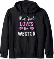 This Girl Loves Her Weston Zip Hoodie