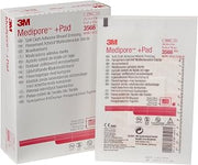 3M Medipore™ +Pad Soft Cloth Adhesive Wound Dressing, 3566, Dressing - 3-1/2 in x 4 in, Pad - 1-3/4 in x 2-3/8 in (Box of 25)