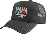IVF in Vitro Fertilization Transfer Day Fertility Pregnancy Trucker Hat with Adjustable Mesh Back