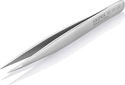 KNIPEX Tweezers, Anti-Mag, Needle, Straight, 4-3/4 (922206)