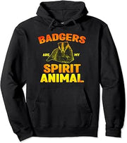 Badger Spirit Animal Pullover Hoodie