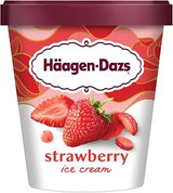 Häagen-Dazs Haagen-Dazs Ice Cream, Strawberry, 28 oz (Frozen)