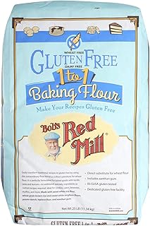 Bob's Red Mill Gluten Free 1to1 Baking Flour - Single Bulk Item - 25LB