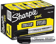 15001 Sharpie Pro King Size Chisel Tip Permanent Markers, 36 Markers