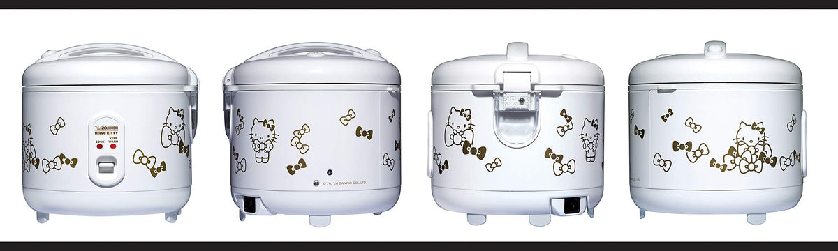 Zojirushi Hello Kitty White / 5.5-Cup / Cooker and Warmer + Mug Rice Cookers