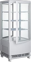 CRD-1 - Wht Countertop Refrigerated Beverage Display,110-120V,230W,2.7A,dual Curved Drs