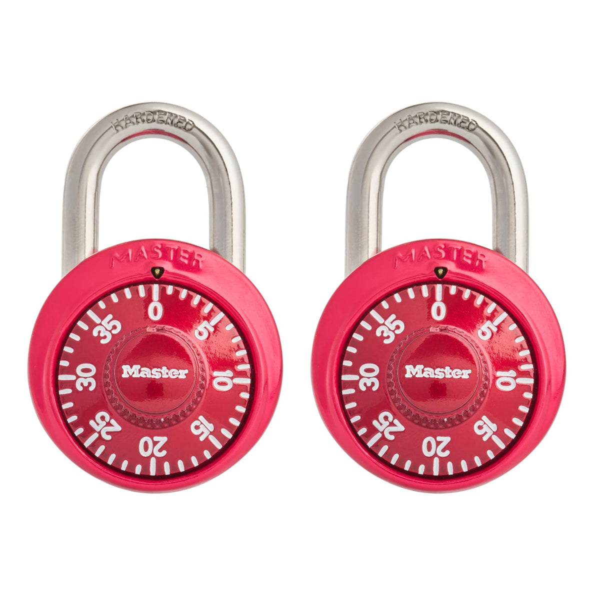 Master Lock Red / 1 / 2 Pack, Colors may vary Combination Padlocks