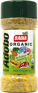 Badia Organic Adobo Latin Seasoning 12.75 Oz, Kosher, Gf, No Msg