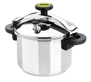 Classica-Pressure Cooker 6l.All Cookers Including Induction. by Monix – 6.3 Quarts, 6 liters, Stainless steel, Silver, Model M530002