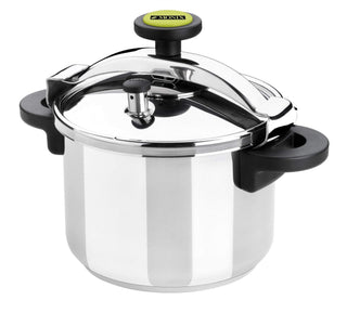 Classica-Pressure Cooker 6l.All Cookers Including Induction. by Monix – 6.3 Quarts, 6 liters, Stainless steel, Silver, Model M530002