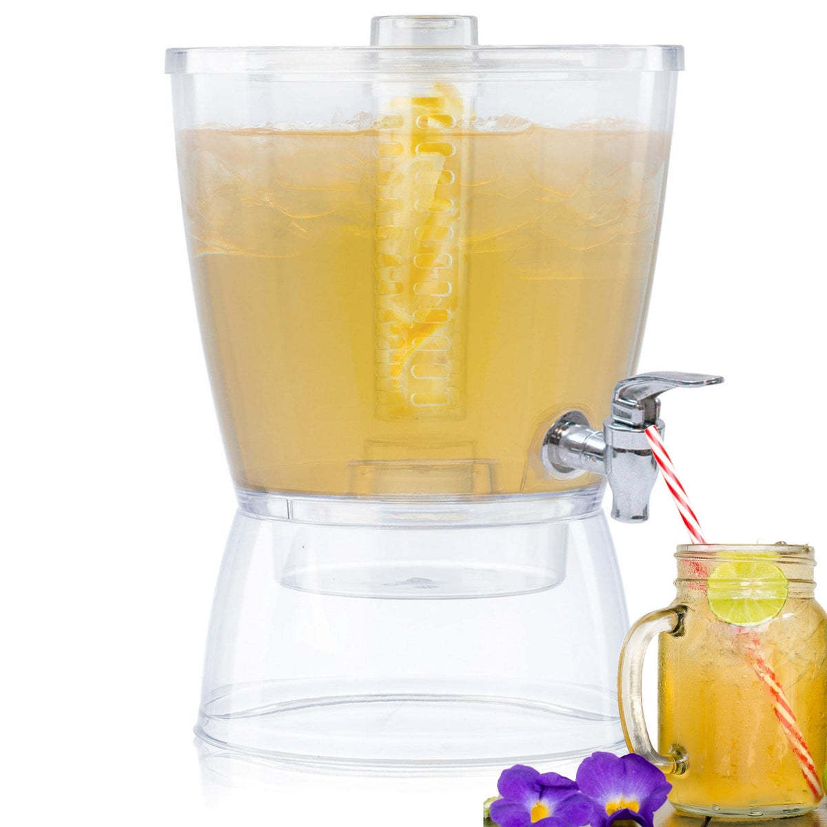 1.5 Gal BPA-Free Beverage Dispenser by Tablecraft – 1.5 gallons, Plastic, Clear, Model BAD1500