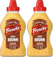 French's Spicy Brown Mustard, 12 oz (Pack of 2)