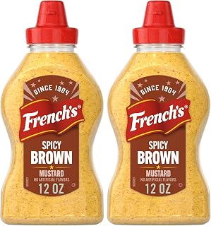 French's Spicy Brown Mustard, 12 oz (Pack of 2)