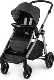 Graco Modes Nest2Grow Baby Stroller, Slide2Me Adjustable Seat, 4 Modes of Use from Infant Car Seat Carrier to a Double Stroller (both sold separately), Maison