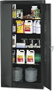 Tennsco 72" High Standard Cabinet, 36w x 18d x 72h, Black
