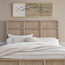 Liberty Furniture Proximity Place King Panel Bed Headboard Transitional Bedroom - Barley Buff