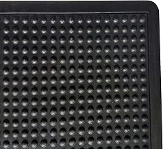 Doortex® Black Anti-Fatigue BubbleMat - 24" x 36"