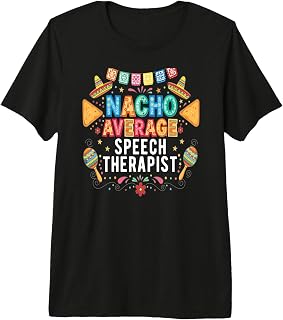 Nacho Average Speech Therapist Funny Fiesta Premium Tri-Blend T-Shirt