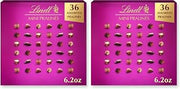 Lindt Mini Pralines, Assorted Chocolate Candy Pralines With Premium Filling, Great For Gift Giving, 6.2 oz. Gift Box (Pack of 2)