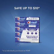 3D White Ultra Whitening Toothpaste by Crest – 5.3 Ounce (Pack of 5), Pack of 5