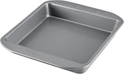 Farberware Nonstick Bakeware 9x9 Baking Pan, Square Cake Pan, Gray